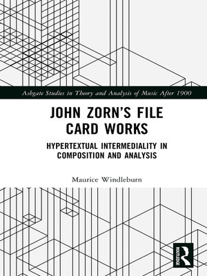 cover image of John Zorn's File Card Works